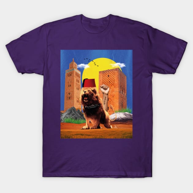 Moroccan pride T-Shirt by ARTWEARABLE.MA